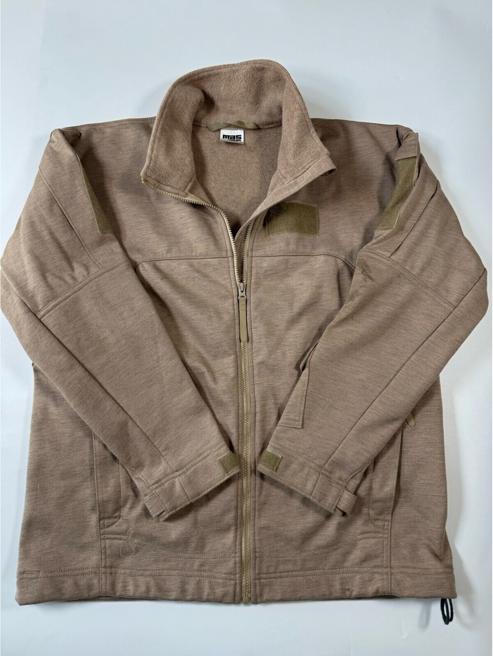 Massif Elements NAVAIR FR Nomex Tactical Jacket Large Made in USA Coyote Tan